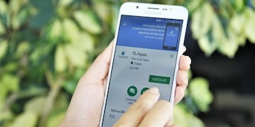 Aplicación para celulares, San Luis Agua\u002E