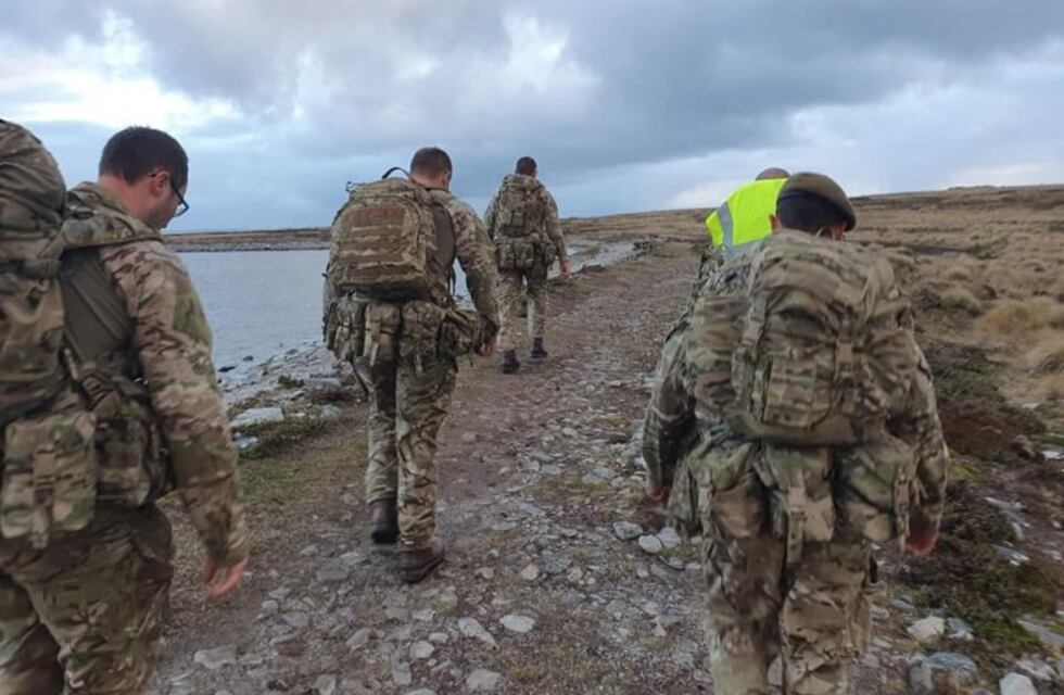 Ejercicios de entrenamiento para los que están, para los que se van y para los que vienen a Malvinas