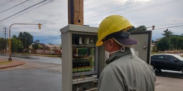 Relevamiento del funcionamiento de semáforos en Posadas luego de la tormenta\u002E (Mun\u002E Pdas\u002E)