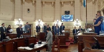 El Senado aprobó reforma tributaria y las leyes de emergencia (Prensa Senado Provincial)