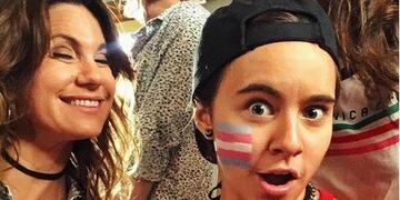 La aparición de Maite Lanata de su paso por la casa LGBTI\u002E (Instagram)