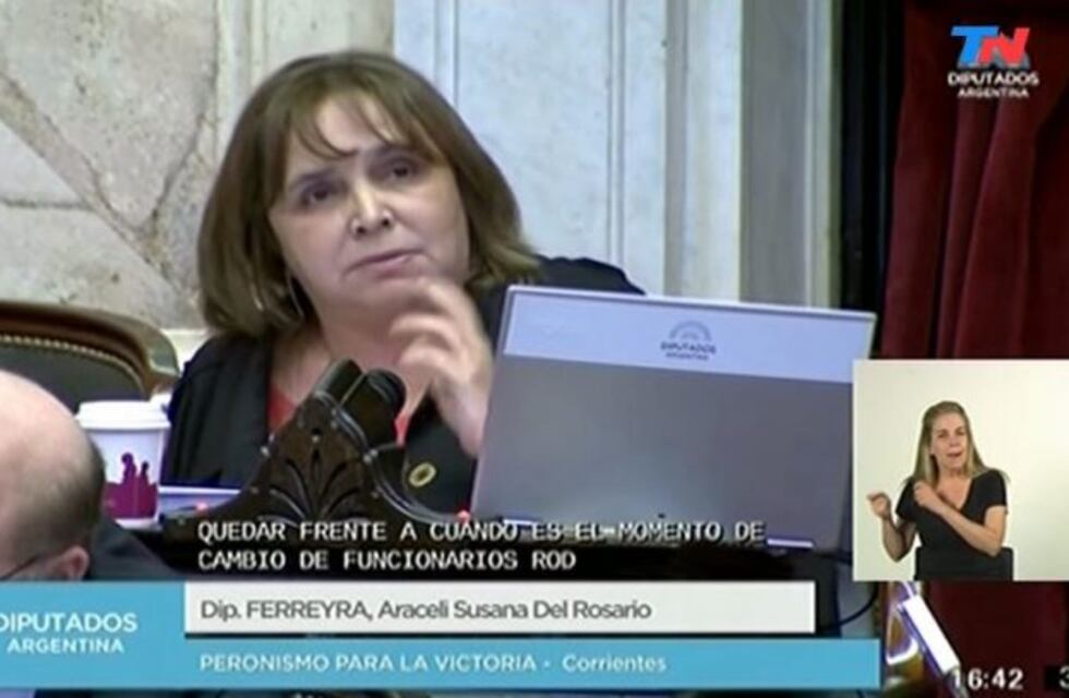 La diputada Araceli Ferreyra trató a Macri de "gato" y a Peña de "ratón"