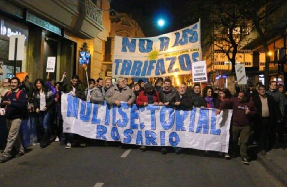 El 18 de abril Rosario hará oír su descontento con los aumentos de tarifas