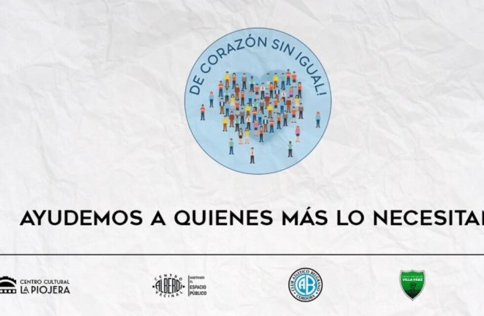 Belgrano y barrio Alberdi en una movida solidaria para enfrentar la cuarentena