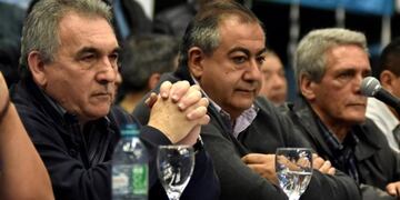 La cúpula de la CGT rechaza la intervención del FMI en Argentina\u002E
