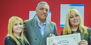 Jorge Soloaga fue distinguido por la Fundación Papa Francisco