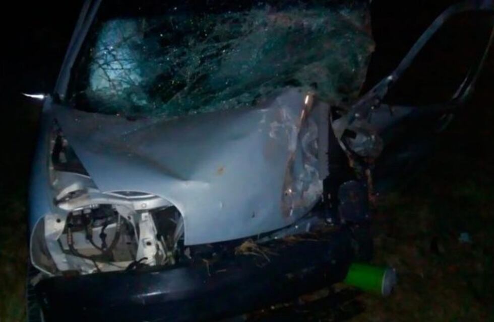 Dos muertos en un tremendo choque ocurrido en Costa Sacate