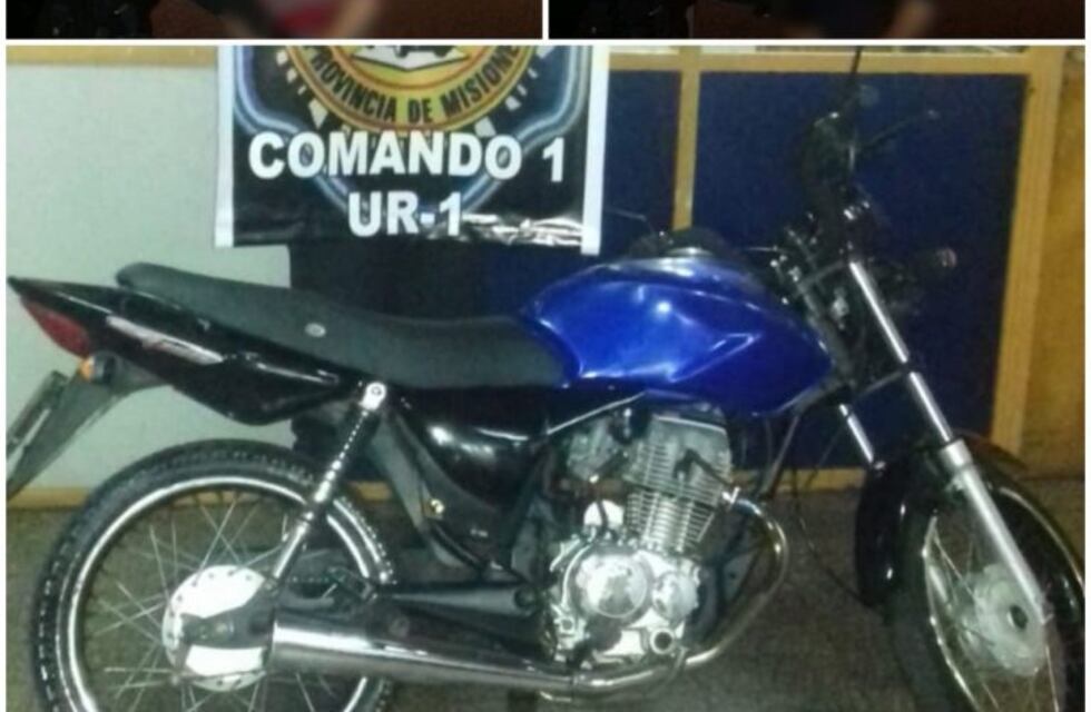 Dos motocicletas robadas fueron recuperadas en Posadas