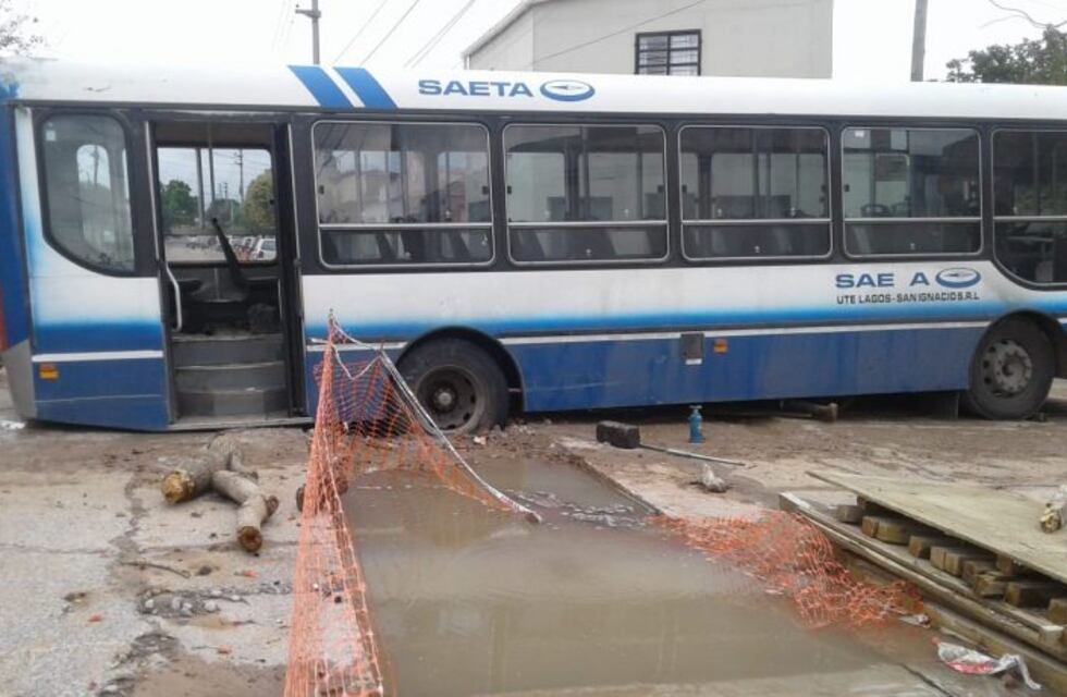 Desde la Municipalidad culpan a Saeta por destruir calles