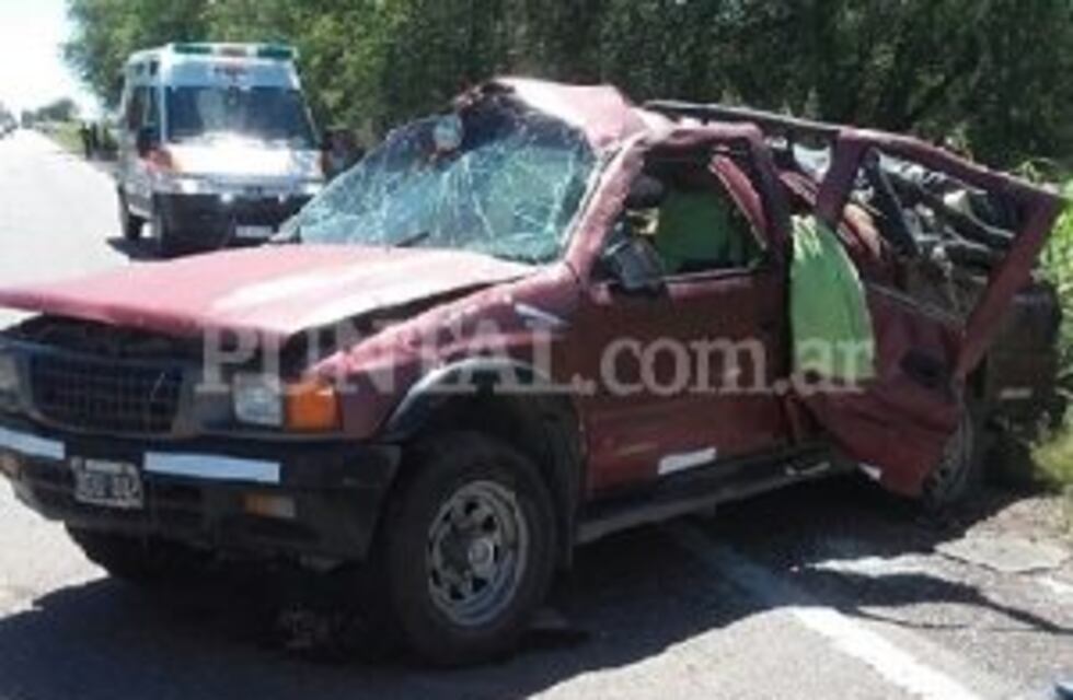 Murió un niño de 12 años y su familia está internada tras un accidente en la ruta