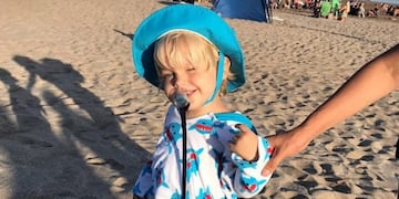 Mirko en la playa (Foto: Instagram/ @mirkook)