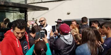 Abel Pintos visitó Grupo Cristal y Vïa Rosario\u002E (Vía Rosario)