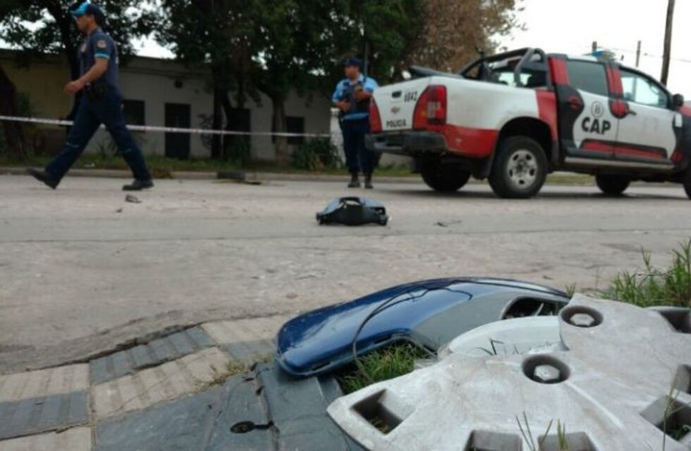 Un motociclista muerto por choque en Avenida Alem