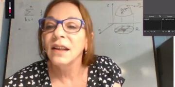 Claudia Durnbeck, la docente hizo su descargo (captura video)