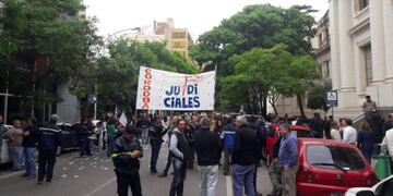 Los empleados judiciales de Córdoba llevaron adelante cortes en distintas dependencias judiciales\u002E
