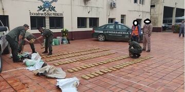 La marihuana dio al pesaje un total de 269 kilogramos equivalente a más de 800 mil dosis\u002E