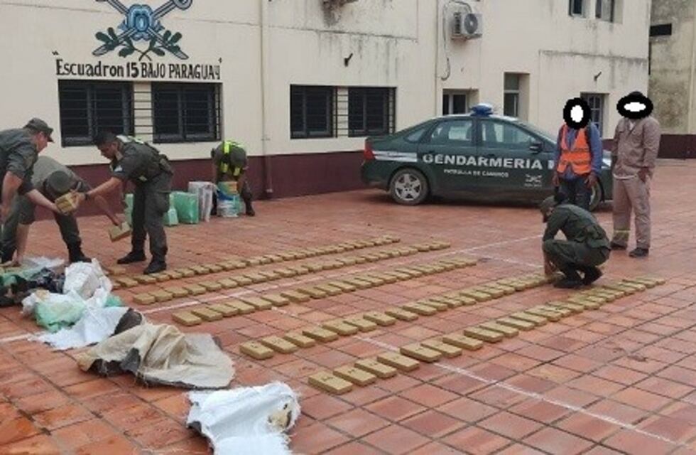 Formosa: Secuestran 269 kilos de marihuana en una construcción
