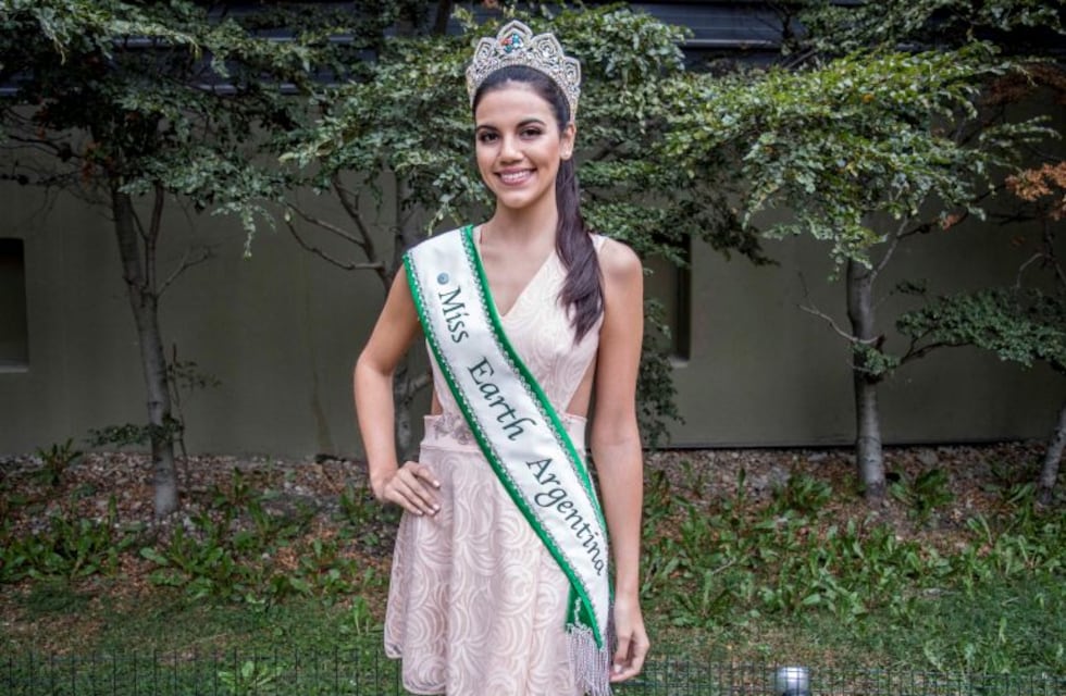 La representante de Miss Earth Argentina visitó el Fin del Mundo