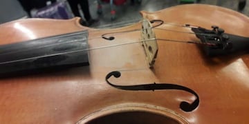 Violín cordobés\u002E (Foto: Roxana Martínez)