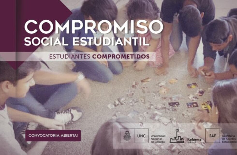 La Municipalidad invita a sumarse al Programa Compromiso Social Estudiantil