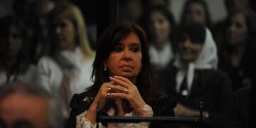 Cristina Kirchner enfrenta el primer juicio oral por corrupción\u002E (Federico López Claro)