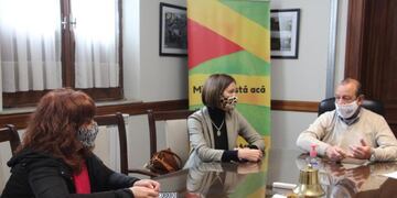 Reunión de Sánchez por los festejos virtuales del Día de la Primavera