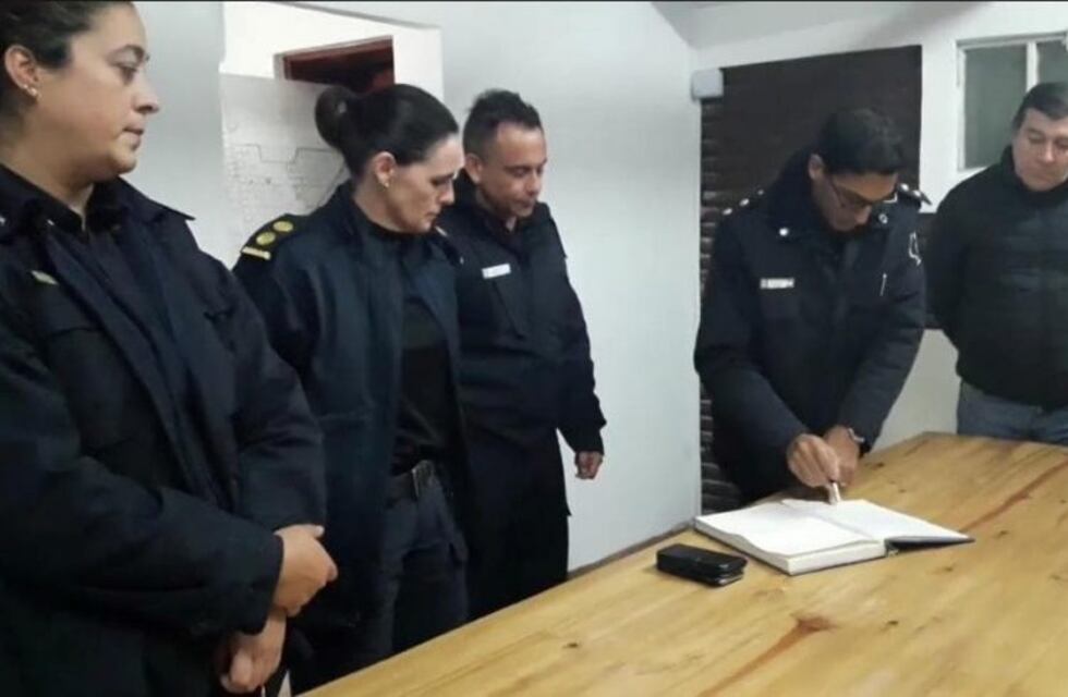 Villa Arias: Gerardo Moyano nuevo encargado del destacamento policial