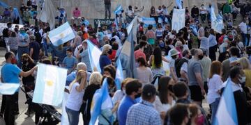 Banderazo en Rosario