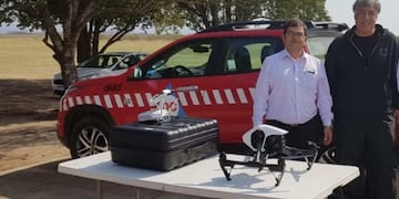 La Municipalidad de Córdoba capacita a 12 empleados para manejar drones en la ciudad en emergencias urbanas\u002E (Municipalidad de Córdoba)