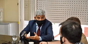 La reunión se llevó a cabo este martes junto a representantes de la Cámara baja\u002E (@jqnblanco)