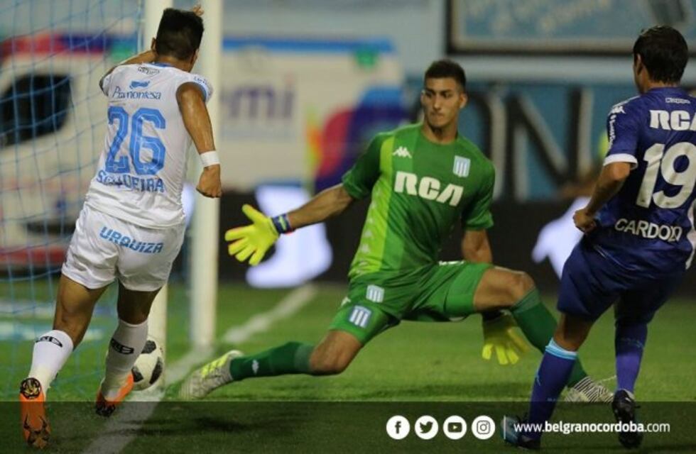 Belgrano y Racing no se dieron tregua y empataron en un partidazo