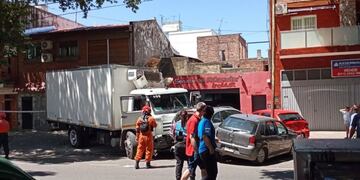 Múltiple accidente en Villa Urquiza