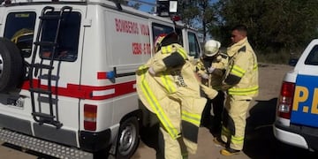 Ambulancia Ceibas\nCrédito: Bomberos Ceibas