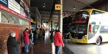 El lunes volvería el servicio interurbano de transporte con \