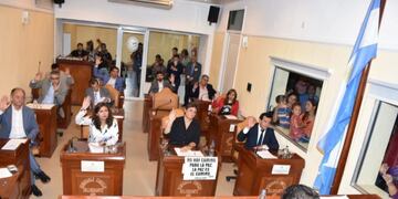 Votaron el día miércoles la ampliación del presupuesto municipal de manera unánime