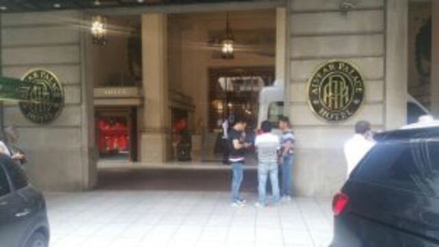 El hotel Alvear, el lugar elegido para el cu00f3nclave entre dirigentes del fu00fatbol argentino y la cadena ESPN.