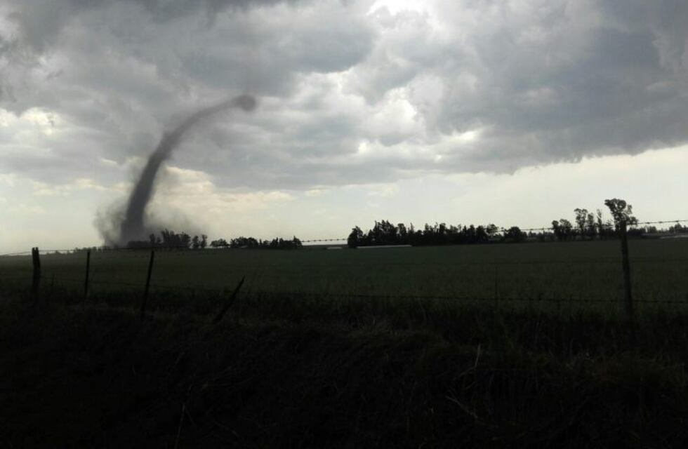 Reportan un "tornado" entre Chucul y Carnerillo