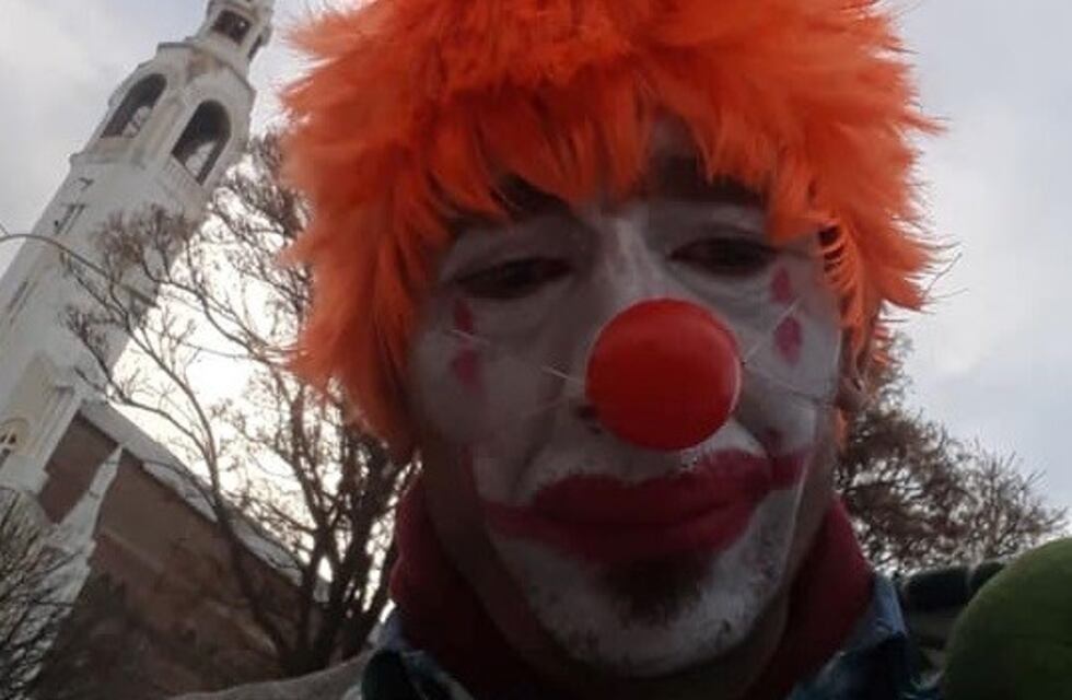 Un payaso triste en Punta Alta