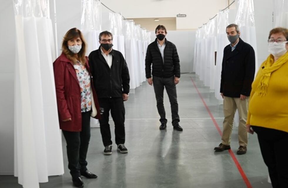 Recorrida por el anexo hospitalario Rada Tilly