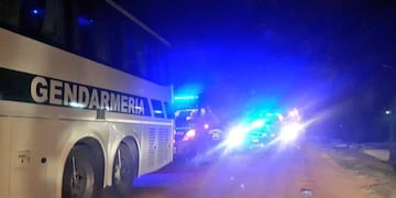 Los 200 agentes arribaron este domingo tras una demora de tres días\u002E (@HernanFunes)
