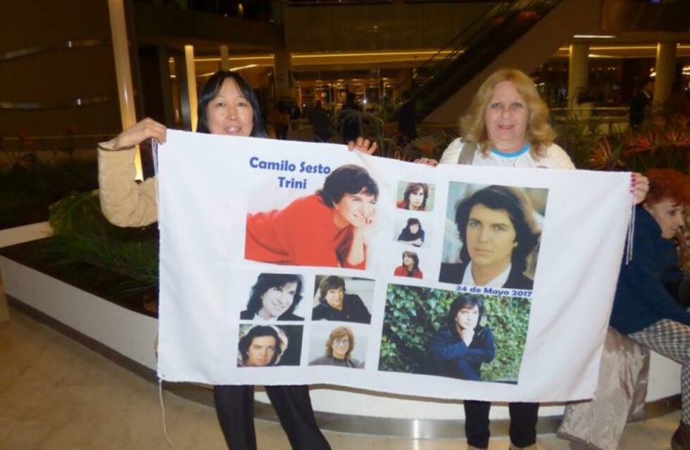 Trini Oyama, la fanática de Camilo Sesto que llora su muerte