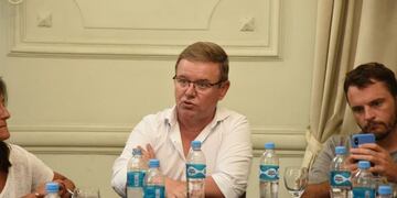 Andrés Ferrero, Presidente del Centro Comercial e Industrial de Rafaela y la Región (Prensa CCIRR)