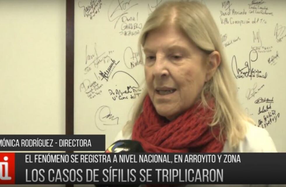 Dra. Mónica Rodríguez "en Arroyito en los últimos años han aumentado los casos de sífilis"