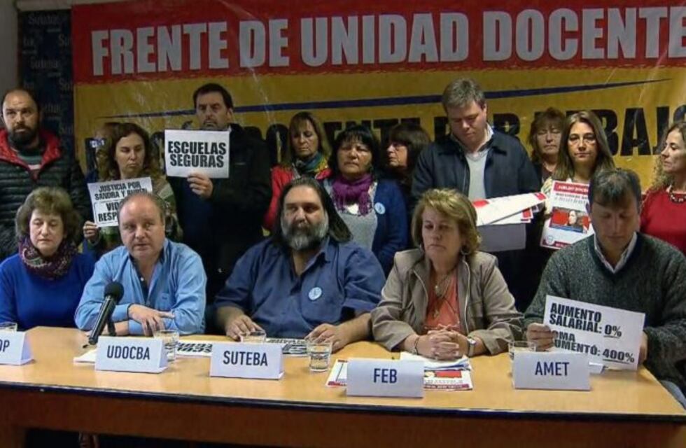 No hubo acuerdo salarial y los docentes bonaerenses paran por tres días