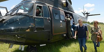 Carlos Caserio denunció que Mauricio Macri utilizó un helicóptero oficial para ir a una peluquería\u002E