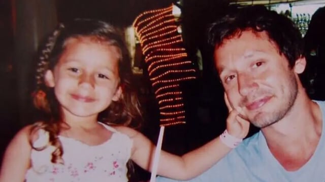 Benjamín Vicuña y los recuerdos de su hija Blanca.