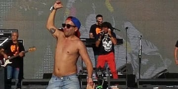 La Mona Jiménez en el Lollapalooza\u002E