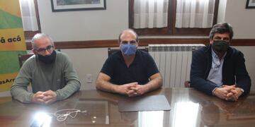 Guerra, Cordiglia y Fhurer, Día del Amigo