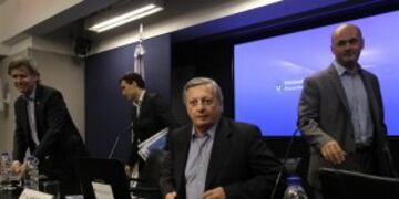 DYN08, BUENOS AIRES 31/01/2017, CONFERENCIA DE PRENSA DEL MINISTRO DE ENERGu00cdA, JUAN JOSu00c9 ARANGUREN.FOTO:DYN/ALBERTO RAGGIO.