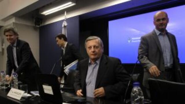 DYN08, BUENOS AIRES 31/01/2017, CONFERENCIA DE PRENSA DEL MINISTRO DE ENERGu00cdA, JUAN JOSu00c9 ARANGUREN.FOTO:DYN/ALBERTO RAGGIO.